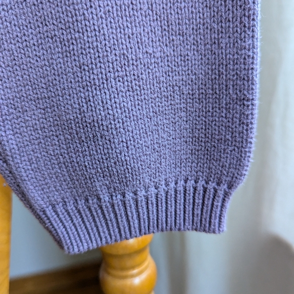 🪻 Vintage - Lilac embroidered sweater - Picture 4 of 6